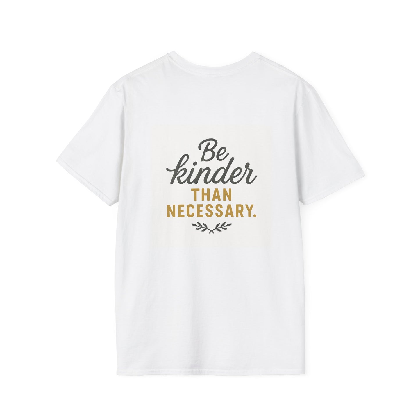 Be kind t shirt (text on the back)